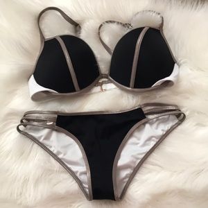 Victoria’s Secret Black and White Bikini